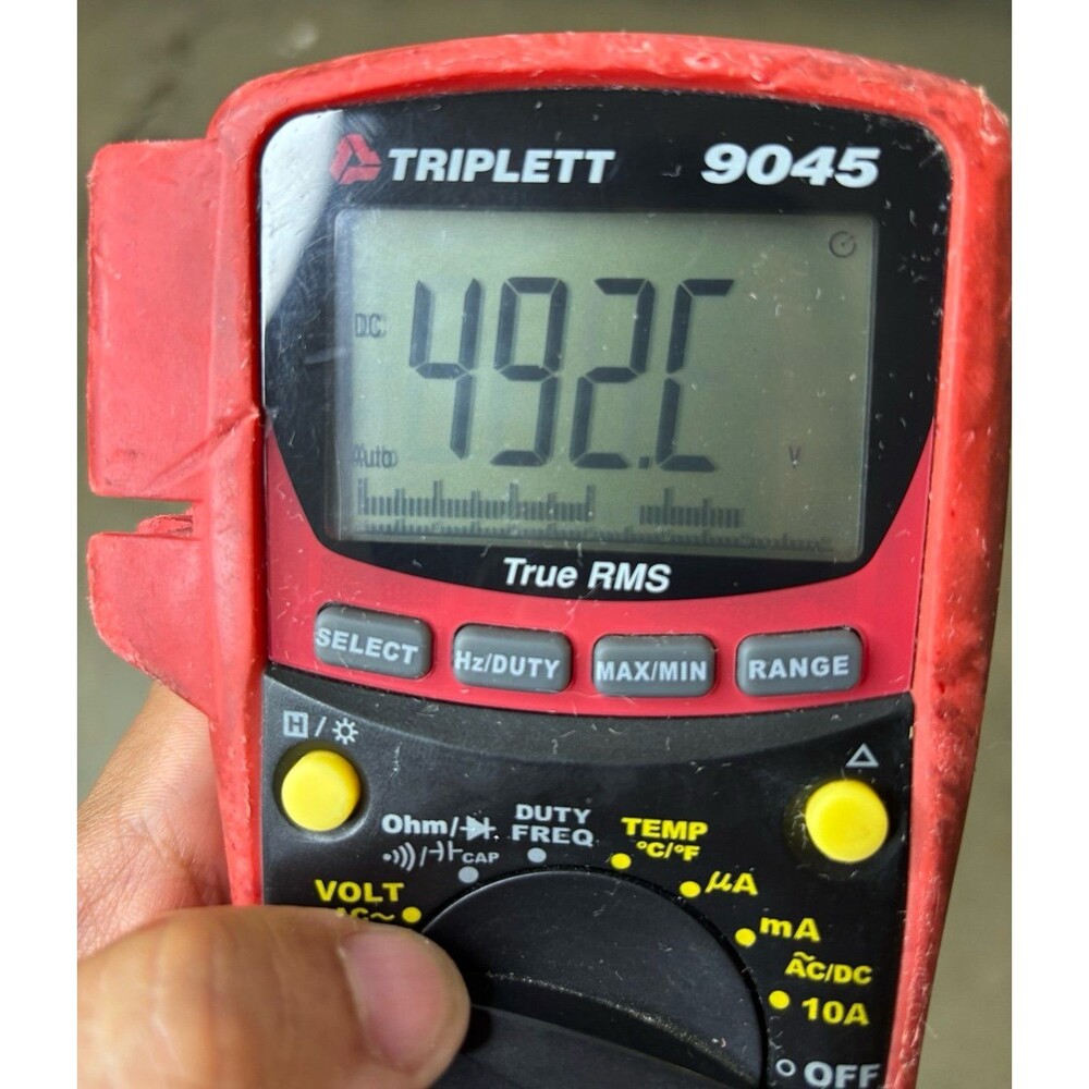 Triplett 9045 True RMS Cat III 6000 Count Digital Multimeter - Picture 7 of 12